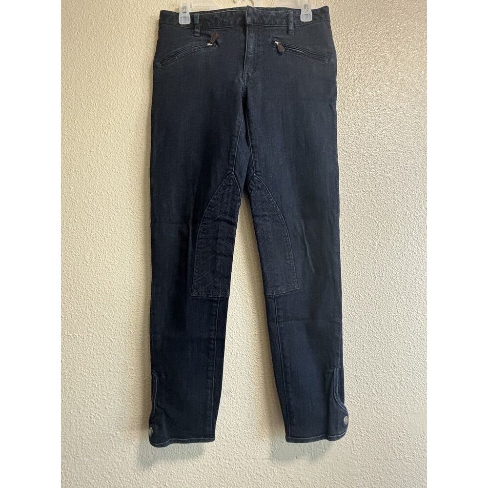 VTG Ralph Lauren Sport Equestrian Jeans Polo Horse Riding Castle Royal Size 28